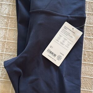 Athleta Salutation Stash Navy Leggings